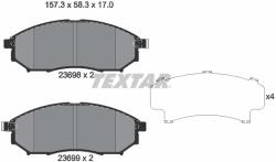 TEXTAR Set Placute Frana, Frana Disc 2369803 Infiniti Ex/G/M/M35/M37/M45/Q40/Q45 Iii/Q60