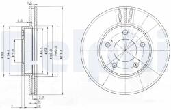 DELPHI Disc Frana Bg3792 Ford Maverick Ford Usa Escape Mazda Tribute (BG3792)