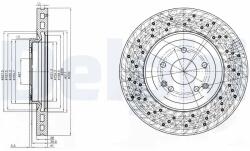DELPHI Disc Frana Bg3985C Mercedes-Benz C-Class/C-Class T-Model/Clc-Class/Clk/Slk (BG3985C)