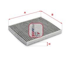 SOFIMA Filtru, Aer Habitaclu S4221Ca Abarth 500 / 595 / 695/500C / 595C / 695C Fiat 500