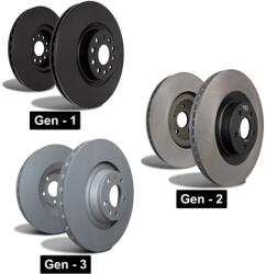 EBC Brakes Disc Frana Punte Fata D7694 Ford Usa Mustang