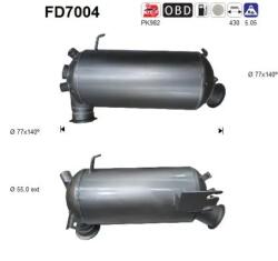 AS Filtru Funingine/Particule, Sist. De Esapament Fd7004 Vw Multivan T5