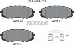TEXTAR Set Placute Frana, Frana Disc 2221301 Kia Carnival Iv/Sedona Iii