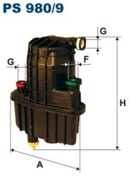 FILTRON Filtru Combustibil Ps980/9 Renault Clio Ii/Clio Iii/Modus / Modus (PS980/9)