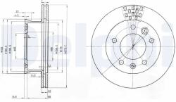 DELPHI Disc Frana Bg3236 Mercedes-Benz Sprinter 2-T/Sprinter 3-T/Sprinter 4-T