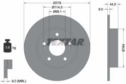 TEXTAR Disc Frana 92113103 Infiniti I30/I35/J30 Nissan Avenir/Cefiro Ii/Cefiro Iii