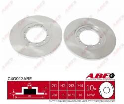 ABE Disc Frana Puntea Spate C4G013Abe Ford Transit/Transit Tourneo