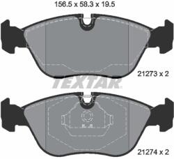 TEXTAR Set Placute Frana, Frana Disc 2127304 Volvo 850/C70 I/S70/V70 I (2127304)