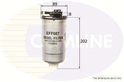 COMLINE Filtru Combustibil Eff087 Seat Cordoba/Ibiza Iii Skoda Fabia I/Fabia I Praktik (EFF087)