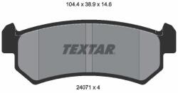 TEXTAR Set Placute Frana, Frana Disc 2407101 Chevrolet Lacetti/Nubira/Optra Holden Viva (2407101)