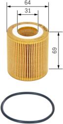 Bosch Filtru Ulei F026407177 Ford Ranger Ford Australia Ranger/Ranger Pick-Up