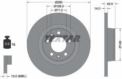 TEXTAR Disc Frana 92157100 Citroën Jumpy Ii Fiat Scudo Peugeot Expert/Expert Tepee
