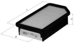 KNECHT Filtru Aer Lx2739 Hyundai I20 I/Ix20 Kia Soul I/Venga (LX2739)
