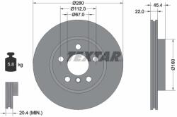 TEXTAR Disc Frana 98200279201 Bmw 2 Active Mini Mini/Mini Clubman
