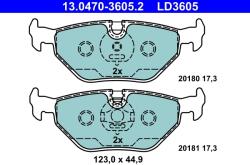 ATE Set Placute Frana, Frana Disc 13.0470-3605.2 Bmw 3/Z1/Z3/Z4 Mg Mg Zt/Mg Zt- T (13.0470-3605.2)