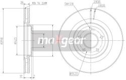 MAXGEAR Disc Frana Punte Fata 19-2364 Nissan Juke/Qashqai I Renault Koleos I (19-2364)