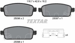 TEXTAR Set Placute Frana, Frana Disc 2509606 Holden Astra/Cruze Opel Astra H Classic