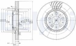 DELPHI Disc Frana Bg9514 Volvo S60 I/S70/S80 I/V70 I/V70 Ii/Xc70 I Cross Country (BG9514)