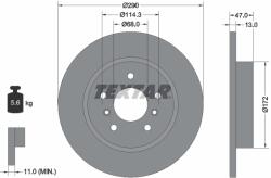 TEXTAR Disc Frana 92274003 Nissan Qashqai Ii Renault Captur Ii/Kadjar/Megane Iv (92274003)
