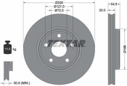TEXTAR Disc Frana 92274803 Dodge Durango Jeep Grand Cherokee/Grand Cherokee Iv (92274803)