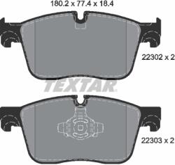 TEXTAR Set Placute Frana, Frana Disc 2230201 Jaguar F-Pace/I-Pace/Xe/Xf Ii/Xf Sportbrake (2230201)