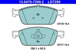 ATE Set Placute Frana, Frana Disc 13.0470-7299.2 Ford Focus Iii/Kuga Ii