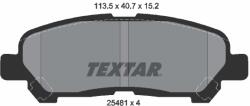 TEXTAR Set Placute Frana, Frana Disc 2548101 Toyota Highlander / Kluger (2548101)