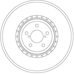 TRW Disc Frana Df6923S Subaru Forester/Legacy Iv/Legacy V/Outback