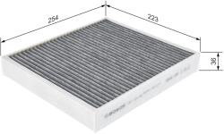 Bosch Filtru, Aer Habitaclu 1987435502 Audi A1 Seat Ibiza Iv/Toledo Iv Skoda Fabia Ii (1987435502)