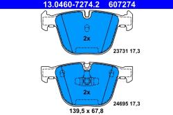 ATE Set Placute Frana, Frana Disc 13.0460-7274.2 Bmw 5 Gran Turismo/7