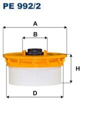 FILTRON Filtru Combustibil Pe992/2 Lexus Lx Toyota Land Cruiser 200 (PE992/2)