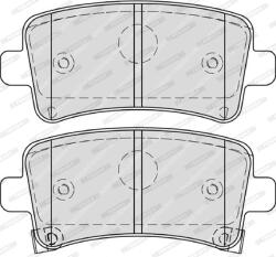 FERODO Set Placute Frana, Frana Disc Fdb4252 Chevrolet Malibu Opel Insignia A Saab 9-5
