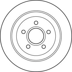 TRW Disc Frana Df4875 Chrysler Pt Cruiser Dodge Neon Ii