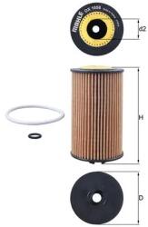 MAHLE Filtru Ulei Ox1058D Chevrolet Trax Opel Astra J/Astra J Gtc/Astra K/Insignia A