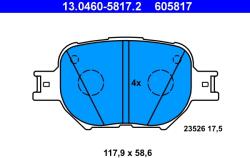 ATE Set Placute Frana, Frana Disc 13.0460-5817.2 Toyota Altezza/Altezza Gita/Brevis