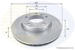 COMLINE Disc Frana Adc1702V Bmw 3/Z3/Z4 (ADC1702V)