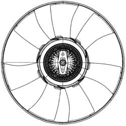 MAHLE Ventilator, Radiator Cff501000P Vw Crafter 30-35/Crafter 30-50