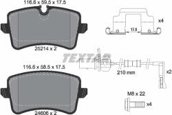 TEXTAR Set Placute Frana, Frana Disc 2521402 Audi A5/A6 C7/A7