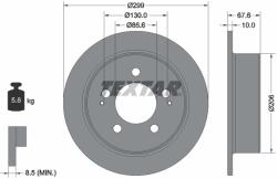 TEXTAR Disc Frana 92198703 Ssangyong Actyon I/Actyon Sports I/Actyon Sports Ii/Kyron (92198703)
