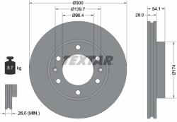 TEXTAR Disc Frana 92164500 Kia Carnival / Grand Carnival Iii