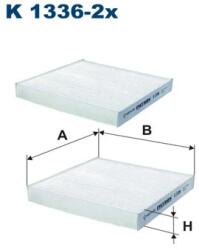 FILTRON Filtru, Aer Habitaclu K1336-2X Alpina Xd3 Bmw X3/X4