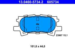 ATE Set Placute Frana, Frana Disc 13.0460-5734.2 Lexus Rx Toyota Harrier (13.0460-5734.2)