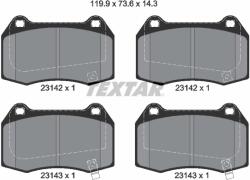 TEXTAR Set Placute Frana, Frana Disc 2314201 Honda Civic Viii/Integra Nissan 350Z