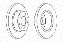 FERODO Disc Frana Fcr194A Iveco Daily Iii