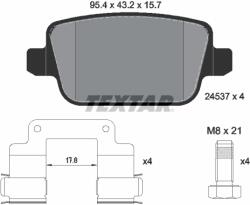 TEXTAR Set Placute Frana, Frana Disc 2453702 Ford Usa Royale Land Rover Freelander 2
