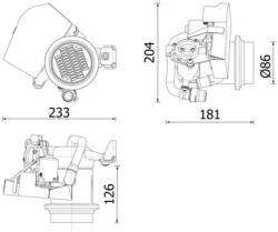 MAHLE Radiator, Recirculare Gaze De Esapament Ce40000P Audi A1 Seat Ibiza Iv Vw Polo