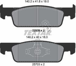 TEXTAR Set Placute Frana, Frana Disc 2262601 Smart Fortwo (2262601)