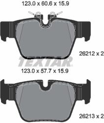 TEXTAR Set Placute Frana, Frana Disc 2621201 Bmw 1/2 Gran/X2 Mini Mini Clubman