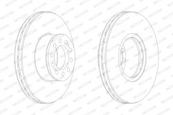 FERODO Disc Frana Fcr330A Man Foc/L2000/Tgl I/Tgl Ii (FCR330A)