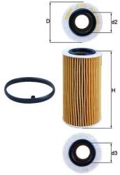 KNECHT Filtru Ulei Ox370D1 Bmw 3 Volvo C30/C70 Ii/S40 Ii/S60 Ii/S60 Ii Cross Country (OX370D1)